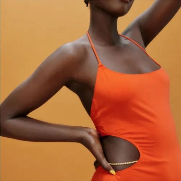 Reformation Tati Knit Dress Size Large NWT $178 - Picture 4 of 5